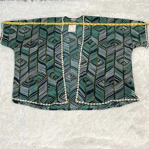 NWT Manuhealii Butterfly Kimono Lei
Hulu Dark Blue OS - Picture 4 of 6